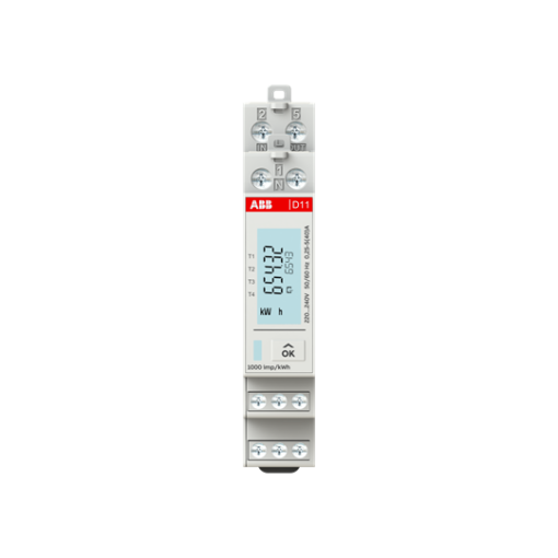 Energy meter '15', M-bus wired, 1-phase, 40 A