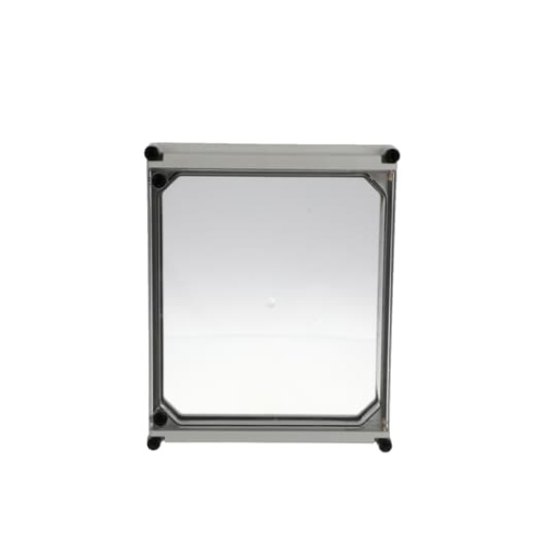 APO 71 Cover hinged transp. RAL7035