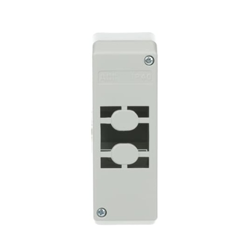 IP40 WALL-MOUNTING COVER 2M R7035 ; Consumer units - Wall mounting covers - Wall-mounting covers  Europa40 - Wall-mounting cover, 1 rows, IP40, Dimensions 140 mm x 50 mm x 65 mm