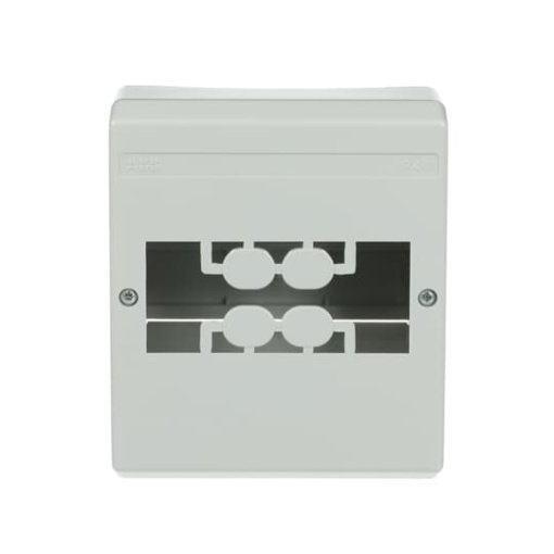 Consumer Unit empty  Europa40 - Wall-mounting cover, 1 rows, IP40, Dimensions 160 mm x 140 mm x 65 mm