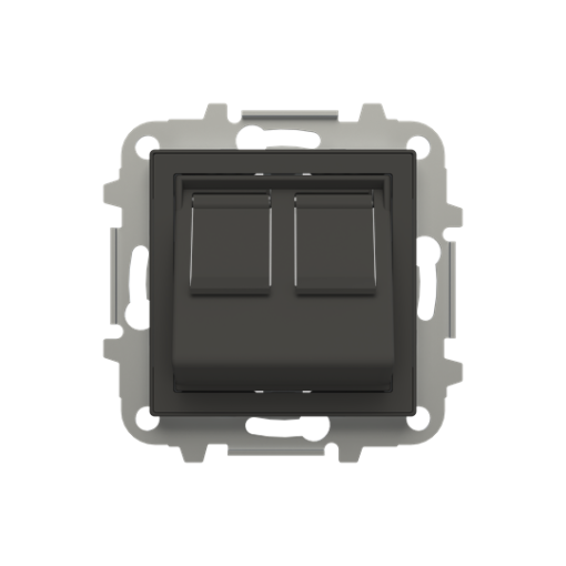 Cover plate Black - Sky Niessen