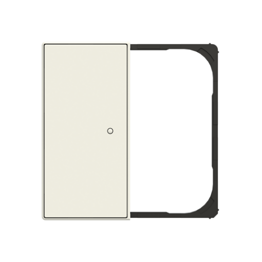 Cover plate None for Switchpush button Two-part button White - Sky Niessen