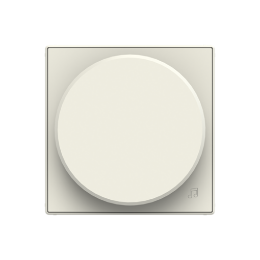 Cover plate for Loudness control Turn button White - Sky Niessen