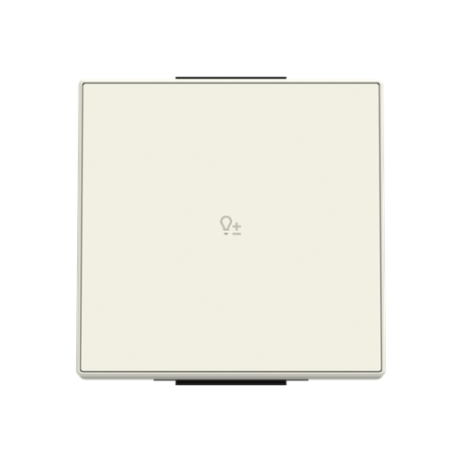 Rocker Symbol "light" for Dimmer One-part button White - Sky Niessen