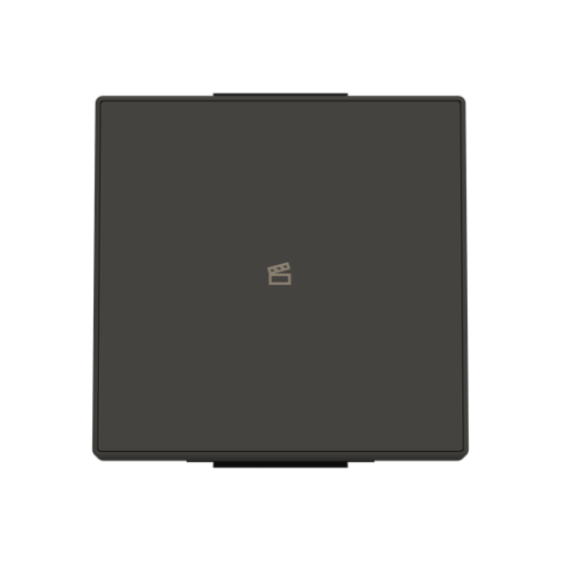 Rocker for Switchpush button One-part button Black - Sky Niessen