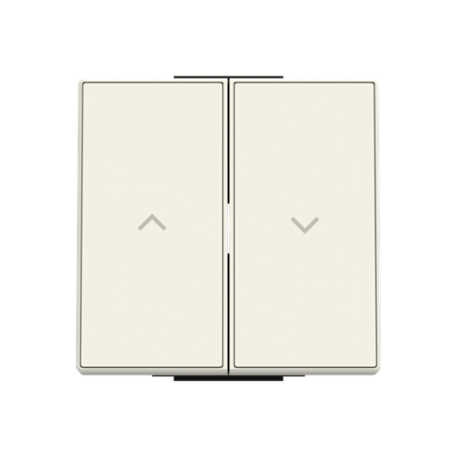 Rocker Symbol "arrows" for Venetian blind Two-part button White - Sky Niessen