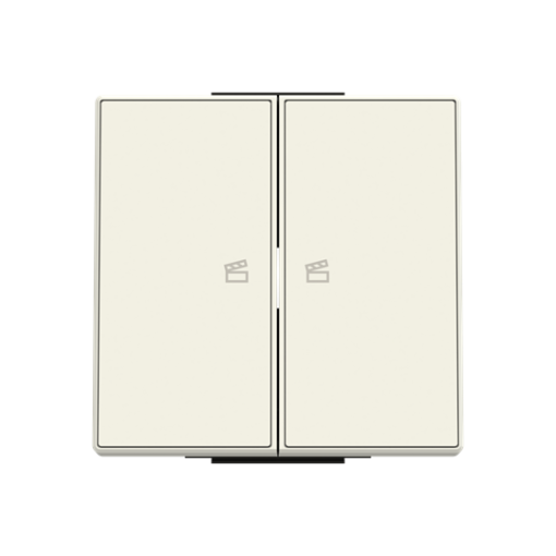 Rocker for Switchpush button Two-part button White - Sky Niessen