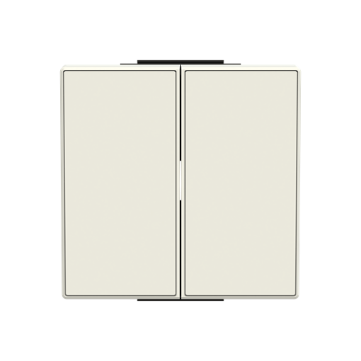Rocker None for Switchpush button Two-part rocker White - Sky Niessen