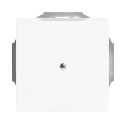 Cover plate Cable outlet studio white - Platform 63