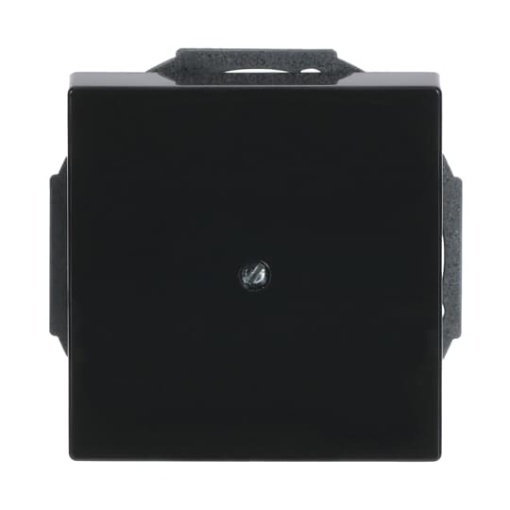 Cover plate Cable outlet with Mounting plate anthracite - Platform 63