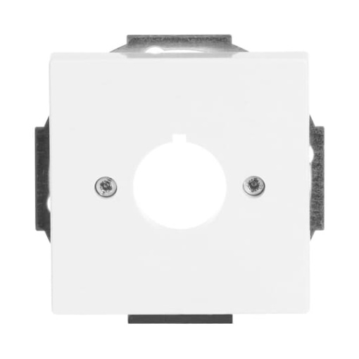 Cover plate Pilot devices Ø 22,5 mm 1 gang studio white - Platform 63