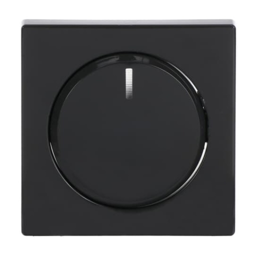 Cover plate for Dimmer Turn button with Neon lamp anthracite - Platform 63