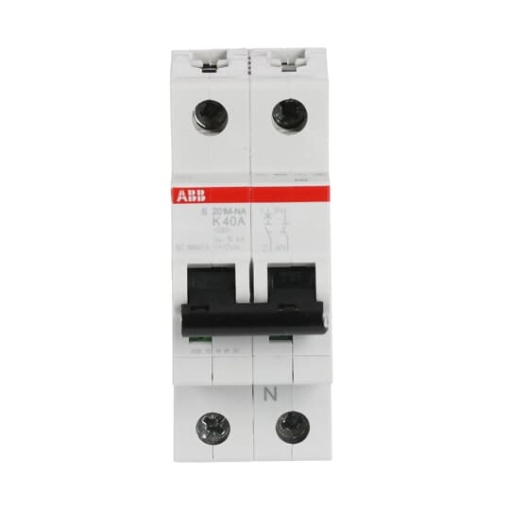 Miniature Circuit Breaker - S200M - 1PN - 40 A - K - AC 10 kA