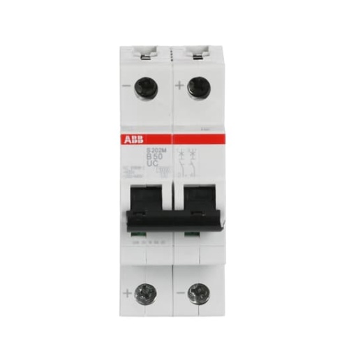 Miniature Circuit Breaker - S200MUC - 2P - 50 A - B - AC 10 kA