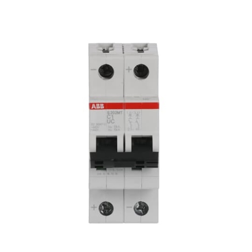 Miniature Circuit Breaker - S200MTUC - 2P - 1 A - C - AC 10 kA