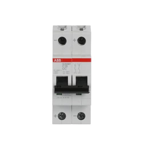 Miniature Circuit Breaker - S200MTUC - 2P - 16 A - C - AC 10 kA