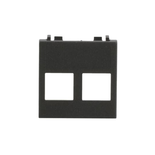 Cover For data connection housing 2 gang Anthracite - Zenit