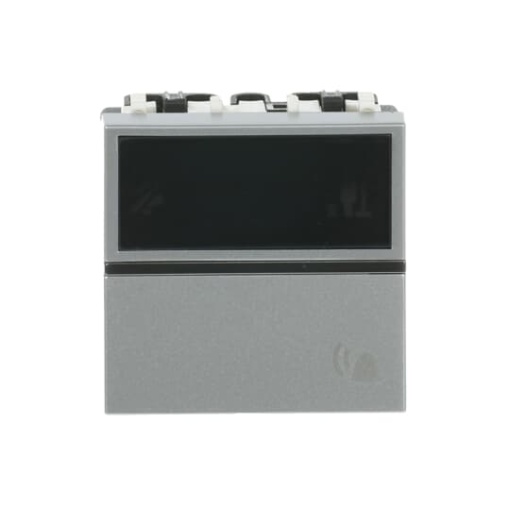 DNDMUR corridor Without imprint Push button, DNDMUR corridor unit 1P 1NO 0NC 1CO Silver - Zenit