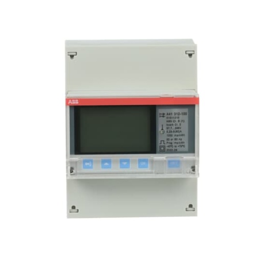 Energy meter 'Silver', Modbus RS485, 1-phase, 5 A