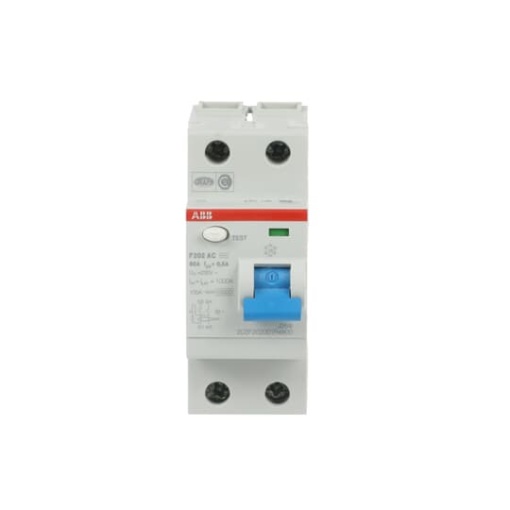 Residual Current Circuit Breaker  - 2P - Type AC - 500 mA - 80 A