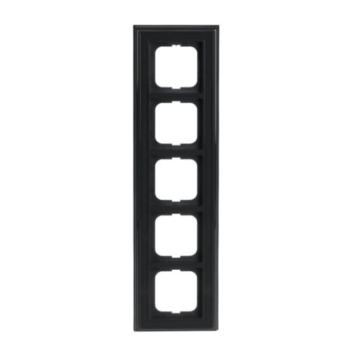 Cover frame 5-gang anthracite - Busch-Dynasty