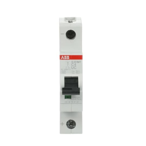 Miniature Circuit Breaker - S200MTUC - 1P - 4 A - C - AC 10 kA