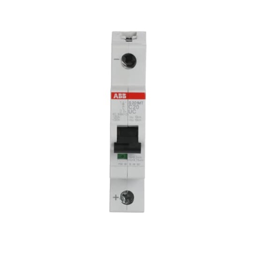 Miniature Circuit Breaker - S200MTUC - 1P - 20 A - C - AC 10 kA