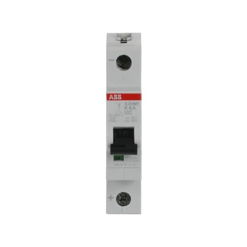 Miniature Circuit Breaker - S200MTUC - 1P - 4 A - K - AC 7.5 kA
