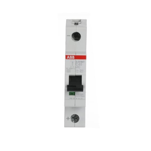 Miniature Circuit Breaker - S200MTUC - 1P - 40 A - C - AC 10 kA