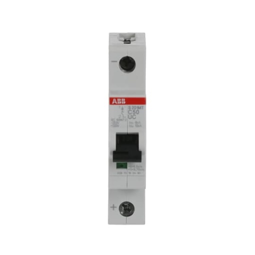 Miniature Circuit Breaker - S200MTUC - 1P - 50 A - C - AC 10 kA
