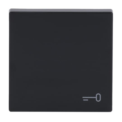 Rocker with legend Symbol "key" for Switchpush button, Single rocker anthracite - Platform 63