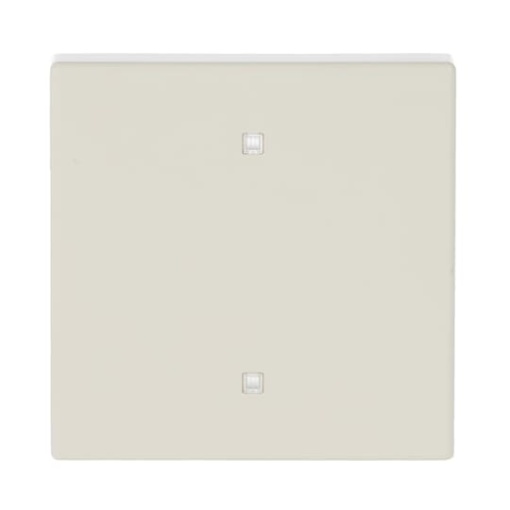 Rocker for Electronic push button Single rocker ivory white - Platform 63