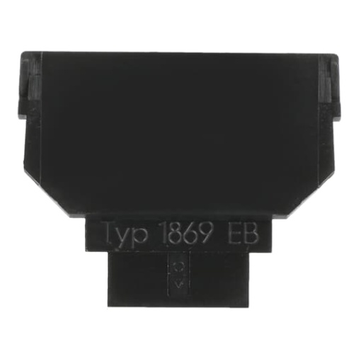 Socket Fixing Plate for Blind cap 2 gang anthracite