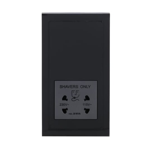 Socket Outlets Various symbols with screw terminals anthracite - Platform 63