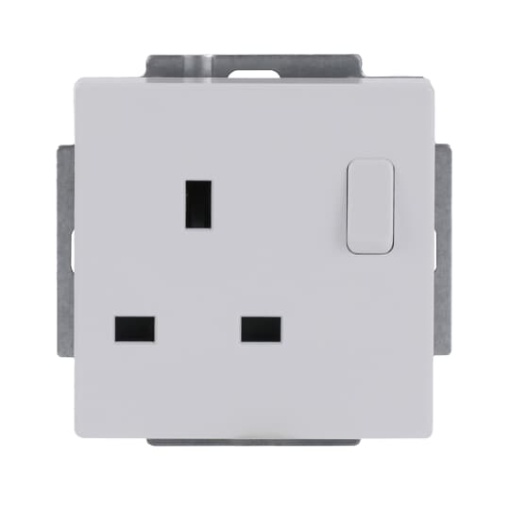 Socket Outlets with screw terminals studio white - Platform 63
