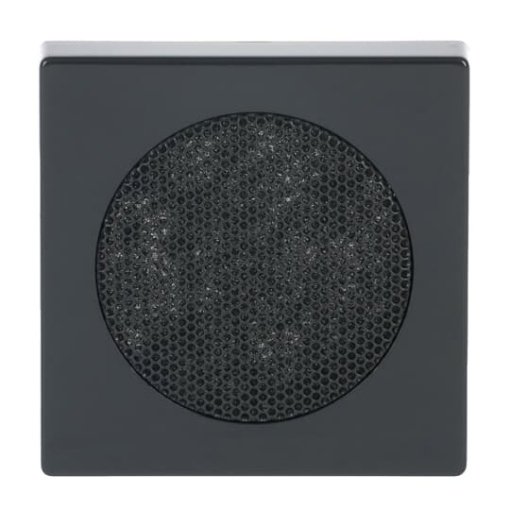 Cover plate Loudspeaker anthracite - Platform 63