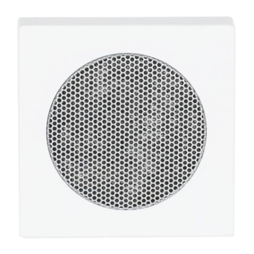Cover plate Loudspeaker studio white matt - Platform 63