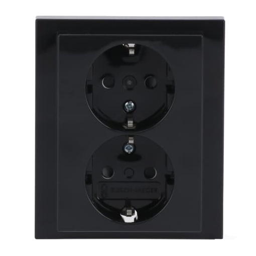 Socket Outlets Safety Shutter without claw anthracite - Platform 63