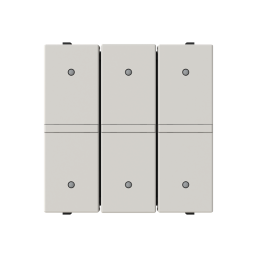 Insertcover with LED exchangeable 1 rocker Dune - Zenit
