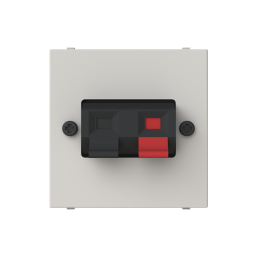 Insertcover Loudspeaker connection 1 gang Dune - Zenit