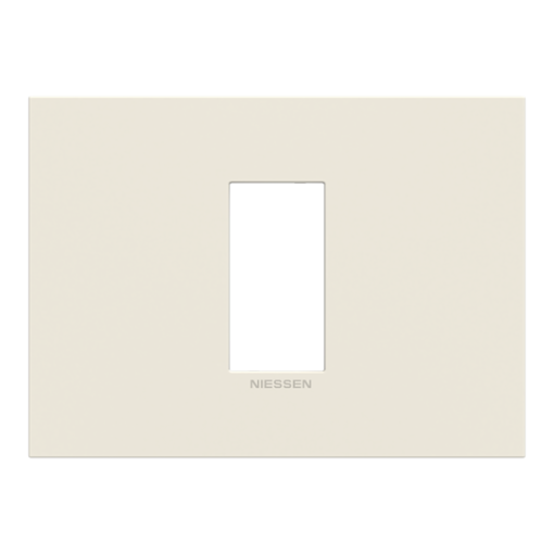 Frame 1-gang White - Zenit