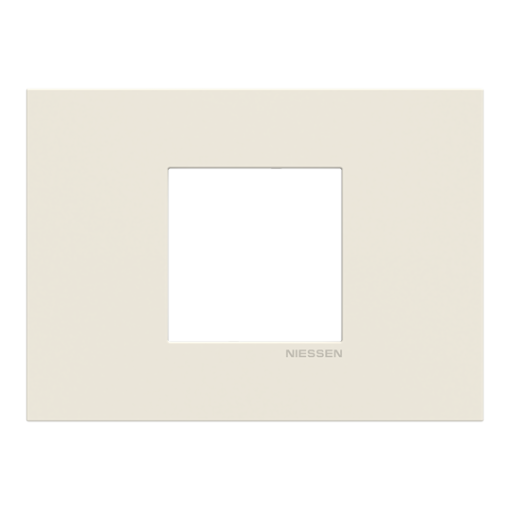 Frame 1-gang White - Zenit