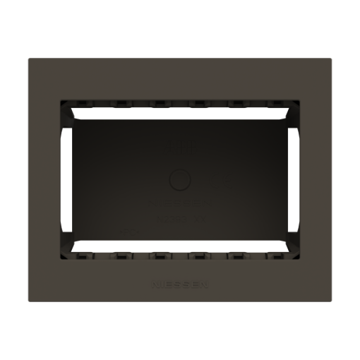 Box IP40 3-gang Anthracite - Zenit