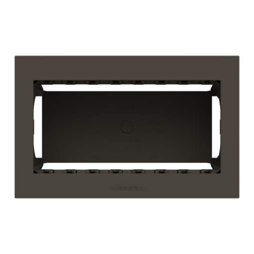 Box IP40 4-gang Anthracite - Zenit