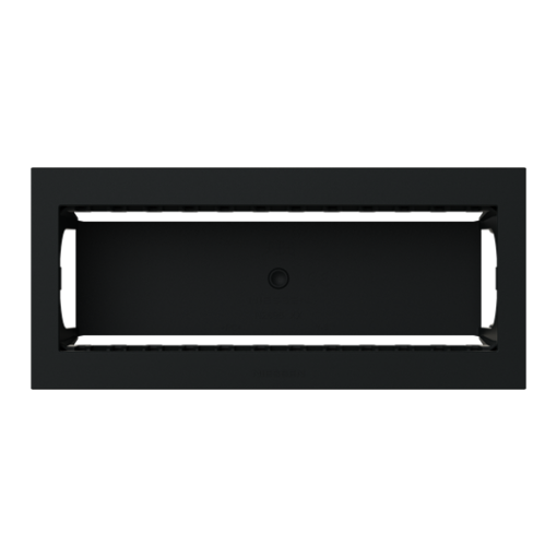 Box IP40 6-gang Black - Zenit