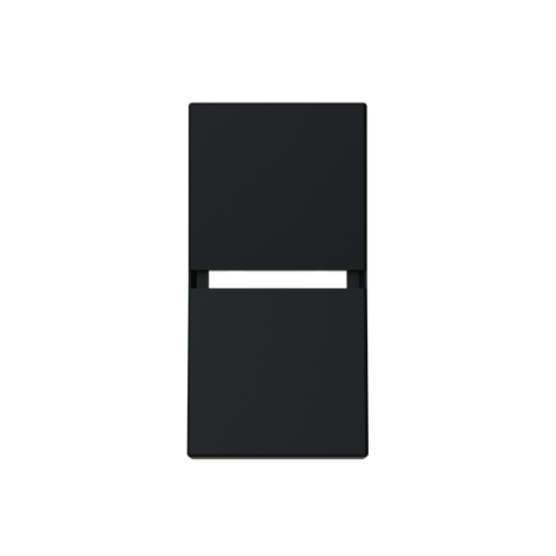 Rocker Switchpush button with Nurse Black - Zenit