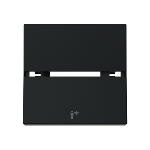 Rocker Switchpush button with Nurse Black - Zenit