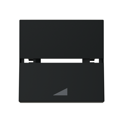 Rocker Dimmer with Dimmer Black - Zenit