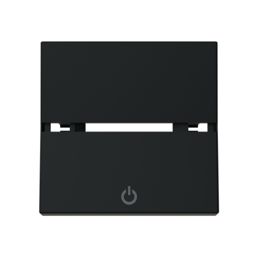 Rocker Switchpush button with Off Black - Zenit