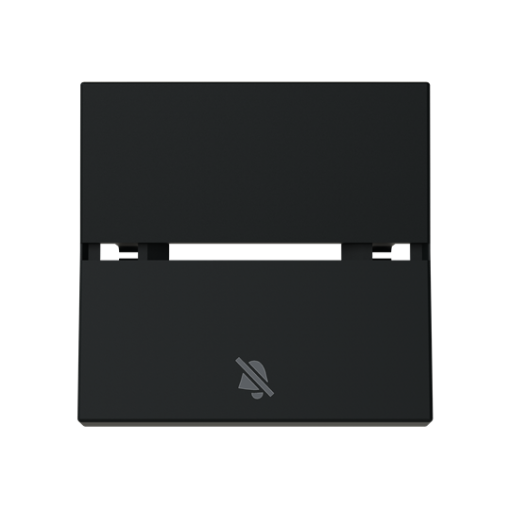 Rocker Switchpush button with DND Black - Zenit